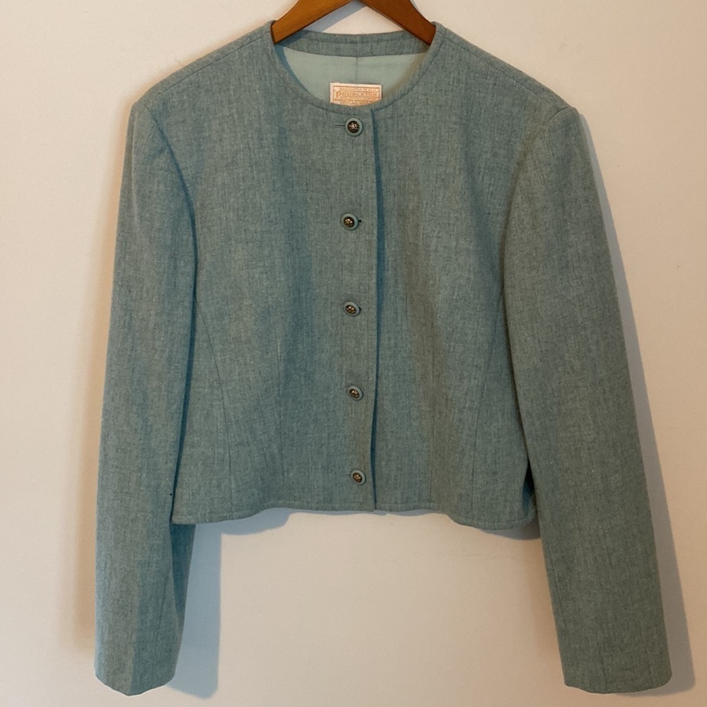 Vintage Pendleton Cropped Wool Jacket - image 1